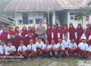 Para Bhabinkamtibmas Polsek Liang “SERBU” Sekolah 