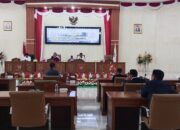 Rapat Paripurna DPRD, Pansus DPRD Sampaikan Catatan LKPJ Bupati Banggai Laut 2023