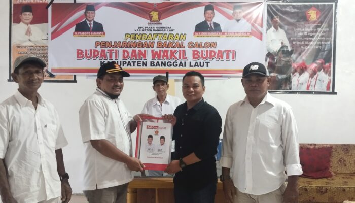 Sofyan Kaepa Resmi Kembalikan Formulir Pendaftaran di Gerindra