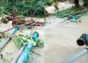 Jaringan Pipa PDAM Balut Rusak Parah Diterjang Banjir, Warganet : Jangan Salahkan Siapa-Siapa