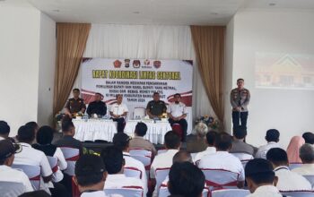 Hadapi Pilkada 2024, Polres Bangkep Gelar Rakor Lintas Sektoral di Banggai Laut