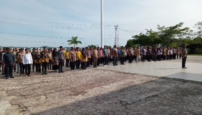 Peringati Hari Desa Nasioanal 2026, Dinas PMD-P3A Gelar Apel Bersama Aparat Desa Se-Banggai Laut