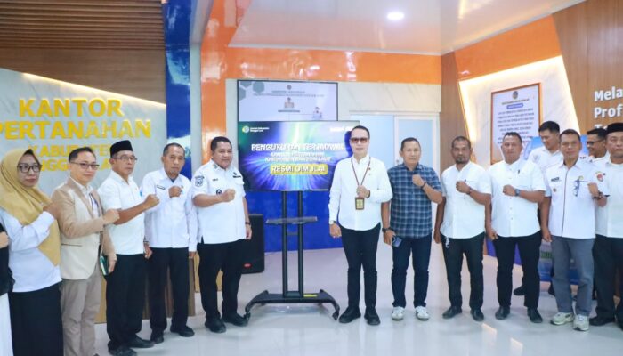 Wabup Banggai Laut Luncurkan Layanan Pengukuran Tanah Terjadwal, Permudah Akses dan Tingkatkan Kepastian Hukum