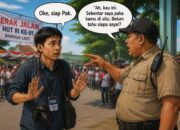 Oke, Siap Pak, Jurnalis Sudah Mundur, Tapi Ucapan Aparat Ini Justru Jadi Sorotan!!